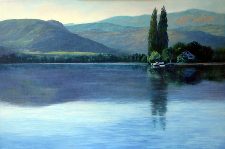 Summer Dawn Osoyoos Lake